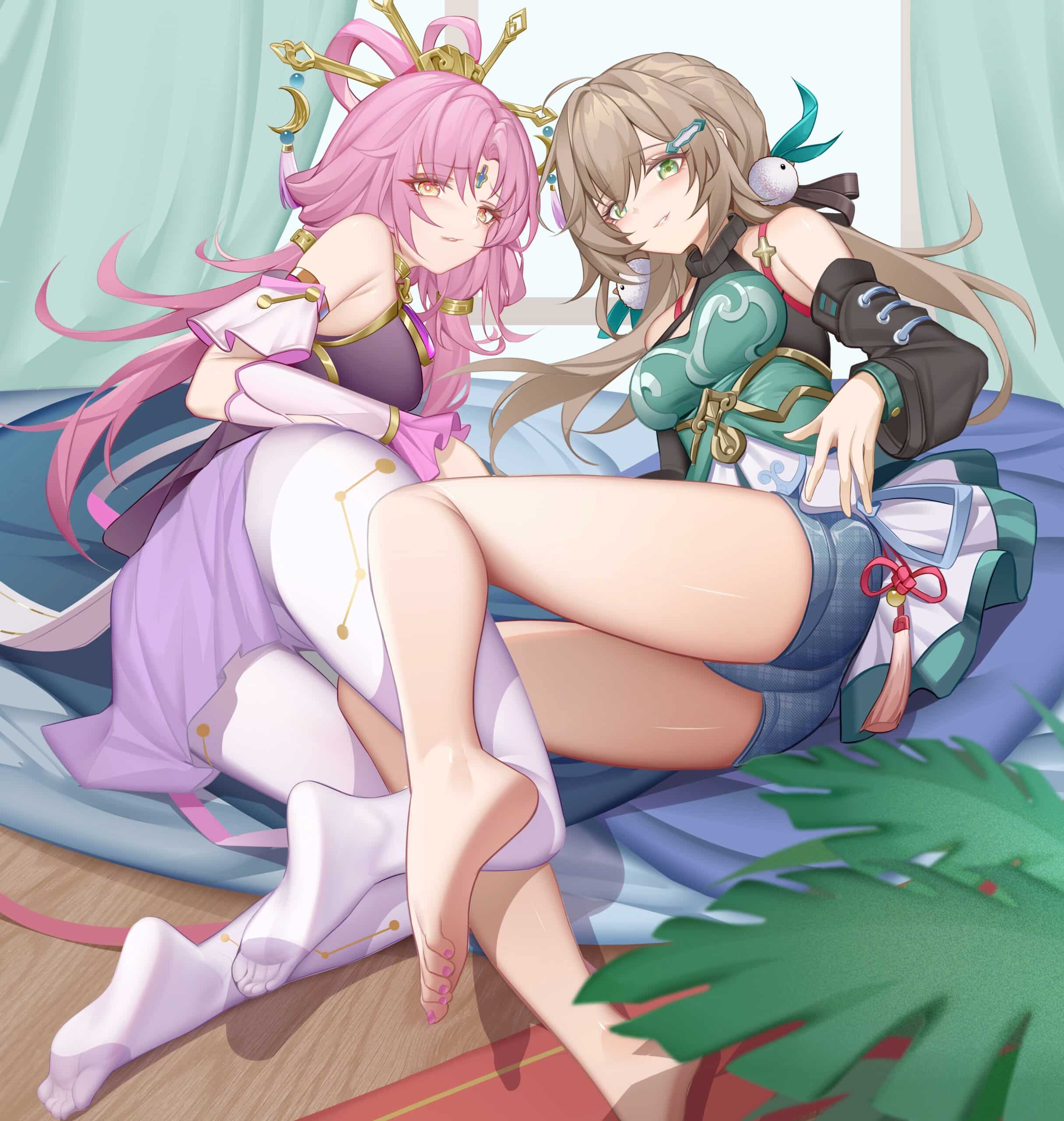 Qing que honkai star rail porn Fu Xuan and Qingque [Honkai Star Rail] – Anime Porn Vids