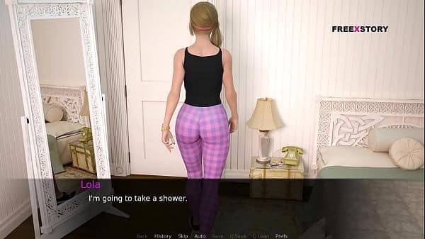 Dusklight Manor – Sex Scene 10 – Jhon takes Shower with Lola