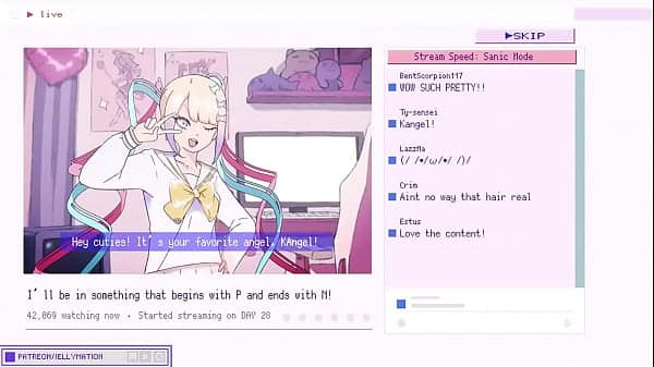 kawaiiangel fucked in stream [JellyAnimation]
