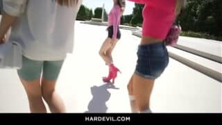 TIFFANY, CANDEE & NATA FOOT & DP ORGY