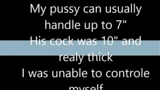 18 year old Emma has a screaming orgasm on 10 inch cock