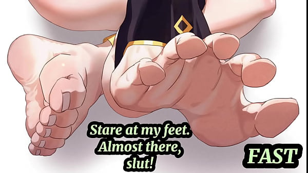 (Hentai JOI) 4 Minute Challenge: Feet and Armpit Worship PART2 (femdom, beta safe, premature)