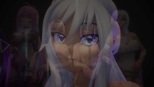 Hentai Vtuber Cosmic Faith jumps w/ big boobs & rides dildo with squirt in VR (3D / VRCHAT / MMD)