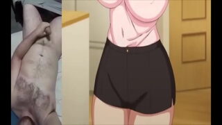 Horny hentai girl gets an intense orgasm and squirt all over the place