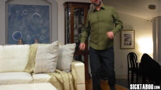 Old vacuum cleaner sucks it perfectly but Lauren Phillips has a wet pussy