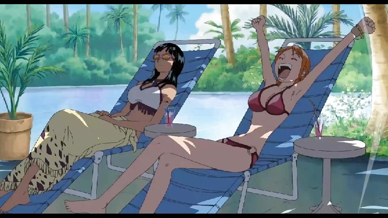 One Piece – Futa Nami X Nico Robin – Hentai P60
