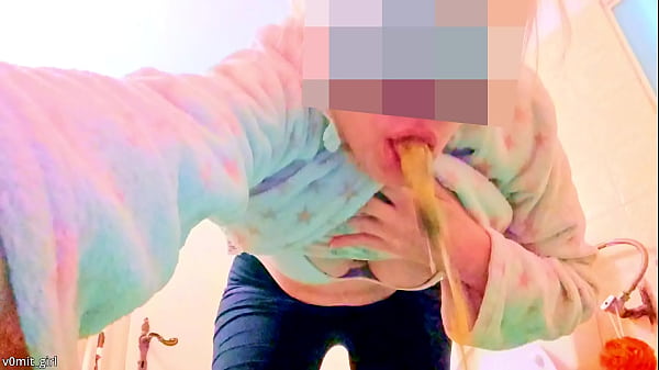 POV me puking on you – v0mit girl
