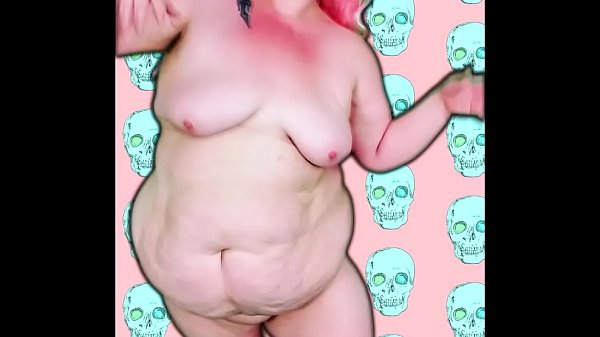 chubby nymph twerks her fat ass and gets sweaty