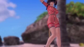Dead or Alive Babes Teasing You – Pole Dancing