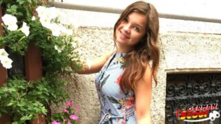 GERMAN SCOUT – First Time ANAL for 18yr young College Teen