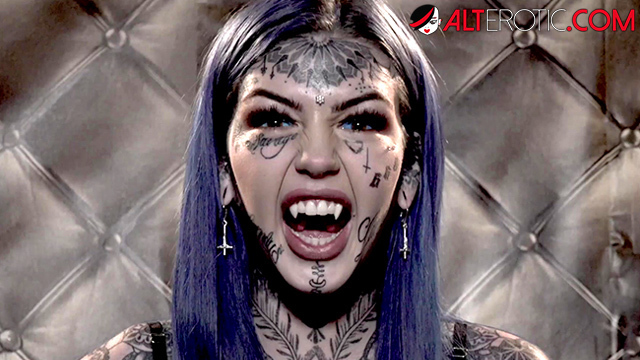 HO HUNTERS – Tattooed ghost Amber Luke wants to fuck