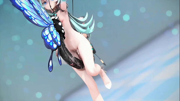 Honkai Impact 3rd Rozaliya Hentai Insect Sex Dance Pink Cat MMD 3D Blue Hair (CLIP)