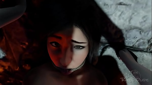 Lara croft get fucked by Tifa (Lara’s part 03 [TheRopeDude])