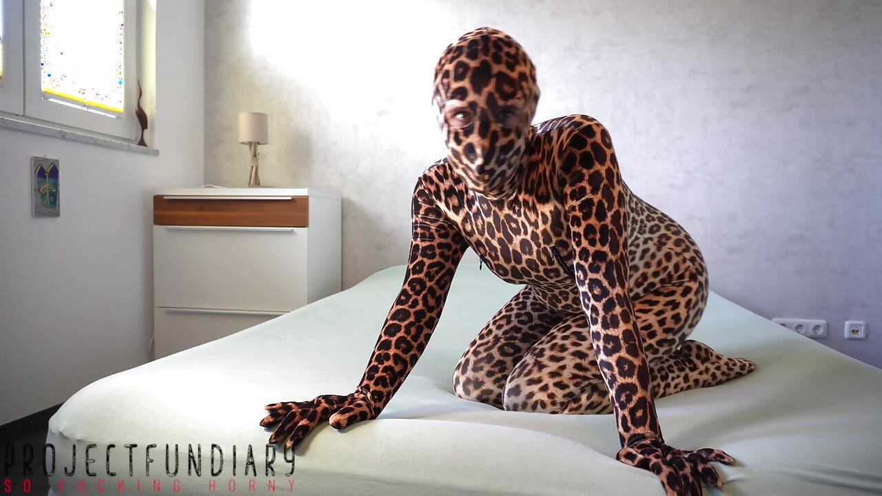 Leo Zentai Catsuit Bodysuit Cosplay Bubble Butt Sex Cum on Ass – Projectfundiary