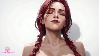 Naughty Redhead Friend With Big Ass Gives Her Pussy And Gets Creampied – [POV / AI]