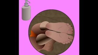 Feet/soles toe ring animation cum