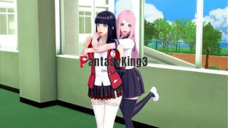 Sakura and Hinata Loves Triangle ends in threesome | Naruto | Full & POV on Sheer & PTRN: Fantasyking3