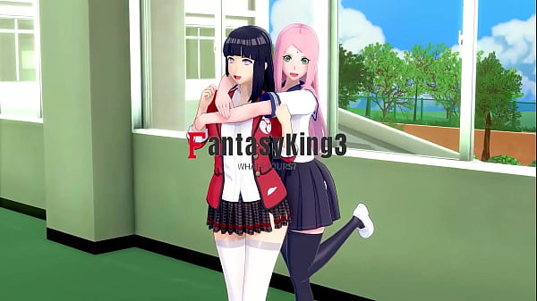Sakura and Hinata Loves Triangle ends in threesome | Naruto | Full & POV on Sheer & PTRN: Fantasyking3