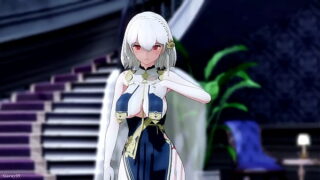 MMD Azur Lane Phone Number 폰넘버  HMS Sirius