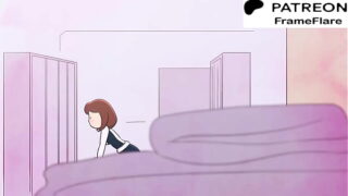 My hero academia lesbian hentai with Uraraka animation