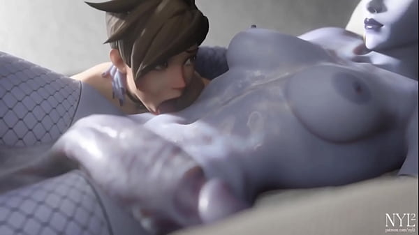 Recopilación de Widowmaker Futanari