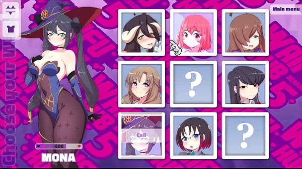 Waifu Hub S5 – Mona Genshin Impact [ Parody Hentai game PornPlay ] Ep.4 she is making ahegao face while having a first orgasm
