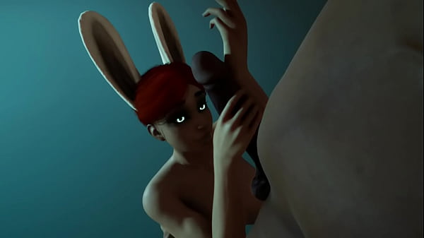 3d Anime Redhead Girl loves Big Black Cock 0.1v