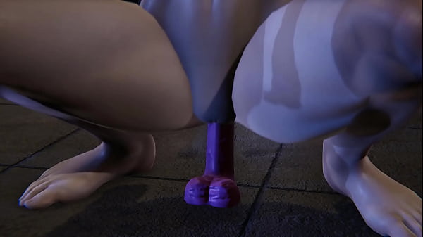Cammy gets penetrated in all three holes – 3D Porn
