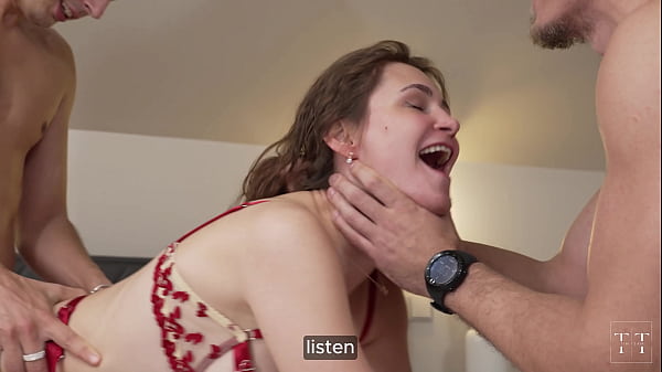 Fucking at a party is cool, but a threesome is even cooler