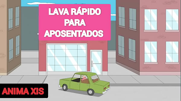 IDOSO FOI LAVAR CARRO E ACABOU GANHANDO SQUIRT