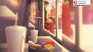 McDonald’s Love Nest – Couple Gets Cream To Fries