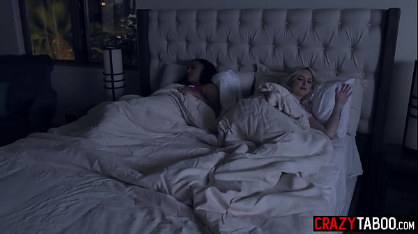 Restless with two horny teen lesbians Britt Blair and petite Zerella Skies