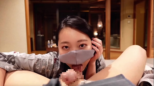 【主観映像】温泉デートでエッチな気分になった浴衣の彼女にねっとりフェラで気持ちよくさせられ絶頂射精 亀頭責め ザーメン 旅館 巨乳 かわいい 素人 カップル 投稿 個人撮影 日本人 えむゆみ