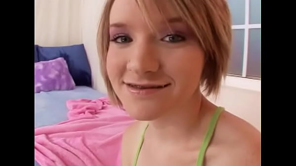 FAITH DANIELS First Timer Amateur Cute 19 YO Teen with Braces Huge Cock Deepthroat Face Fuck POV Blowjob and Facial