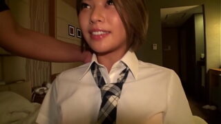 https://bit.ly/3InFov7 Japanese short hair girl. Her sunburnt body is so sexy. This is her first experience to POV. Finally, cum inside her shaved pussy. Japanese amateur homemade porn.