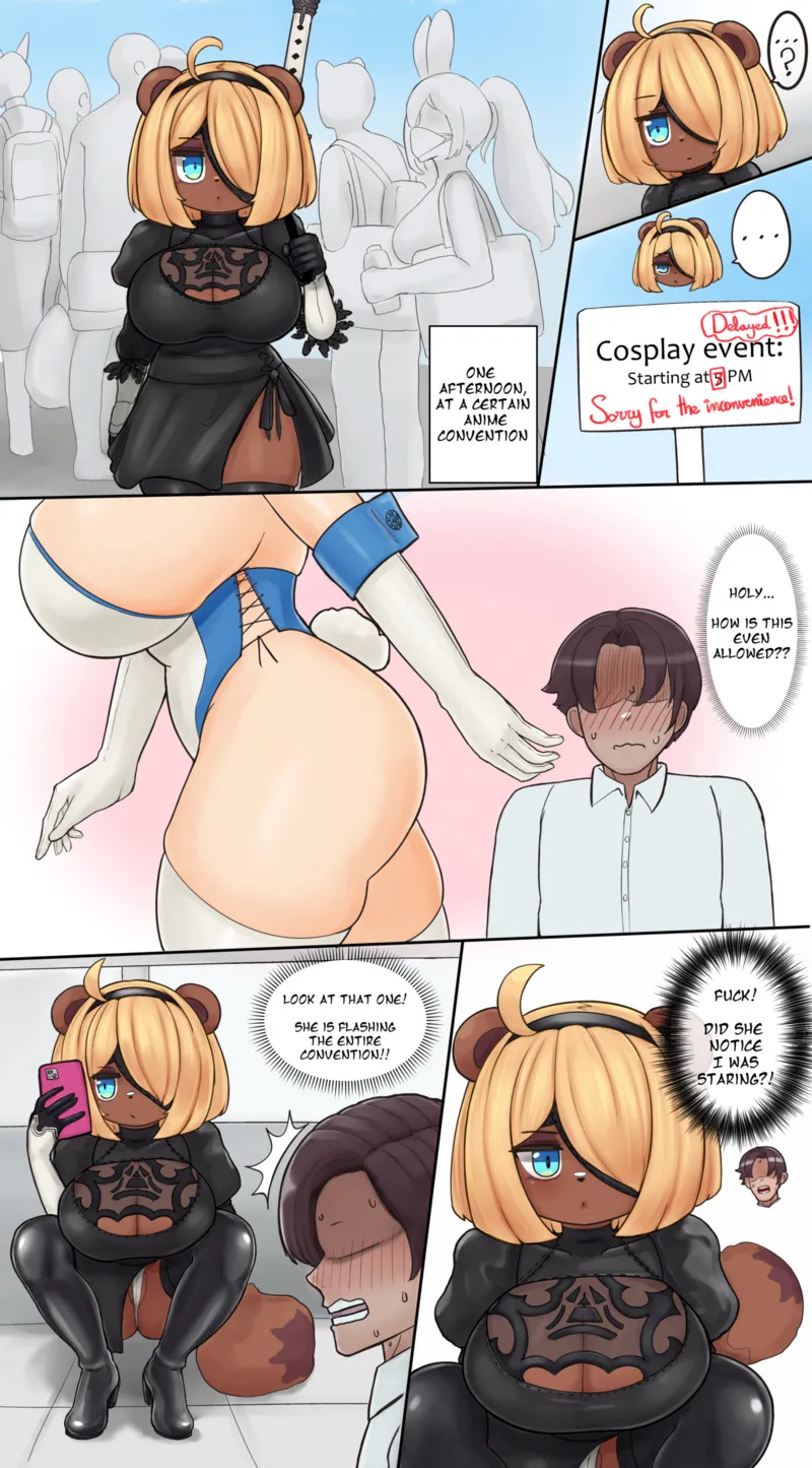 At The Anime Convention comic porn2