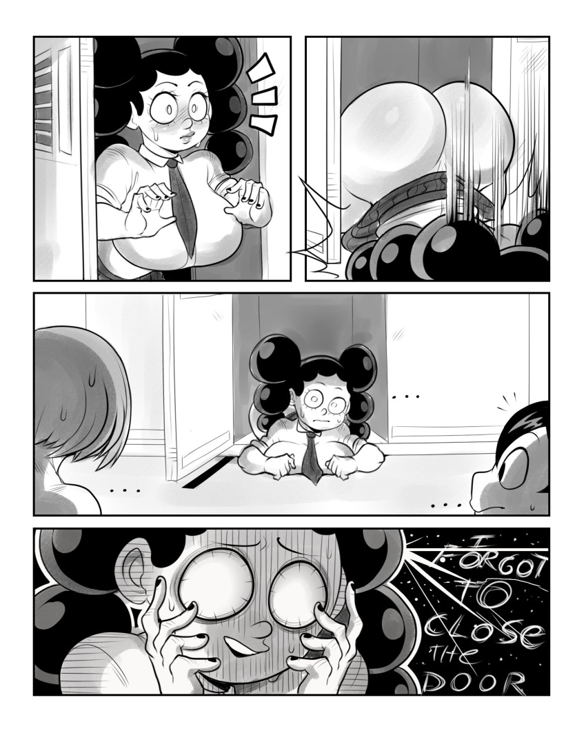 MHA Minoru genderbent comic porn4