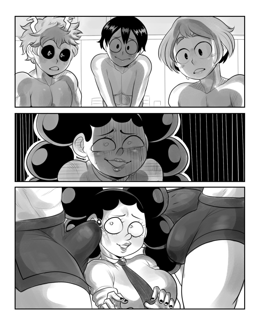 MHA Minoru genderbent comic porn5